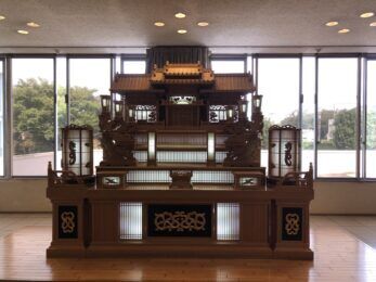 大和斎場 白木祭壇