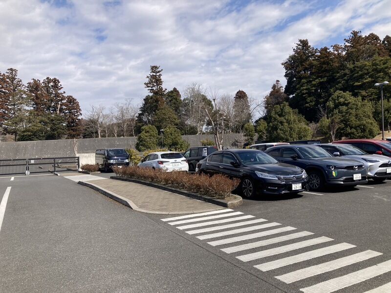 印西斎場 駐車場