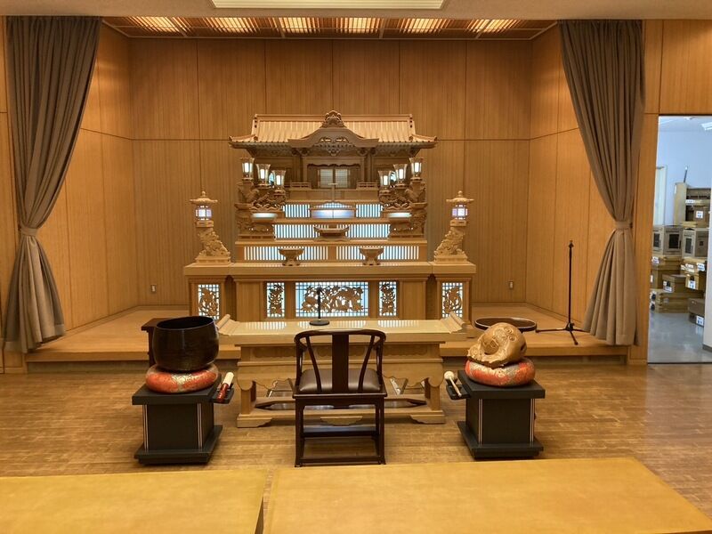 印西斎場 式場