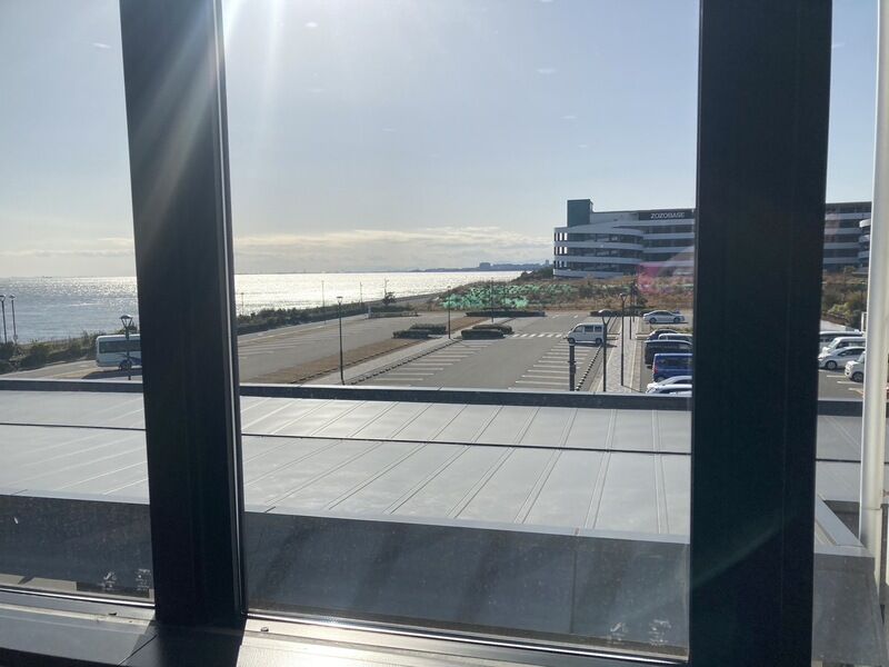 しおかぜホール茜浜 2Fから