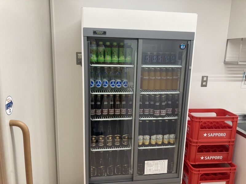 しおかぜホール茜浜 控室飲み物