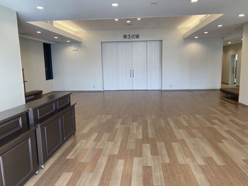 しおかぜホール茜浜 式場入り口