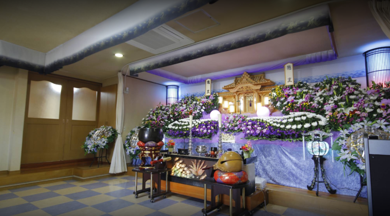 メモリアルホール藤岡聖苑 祭壇