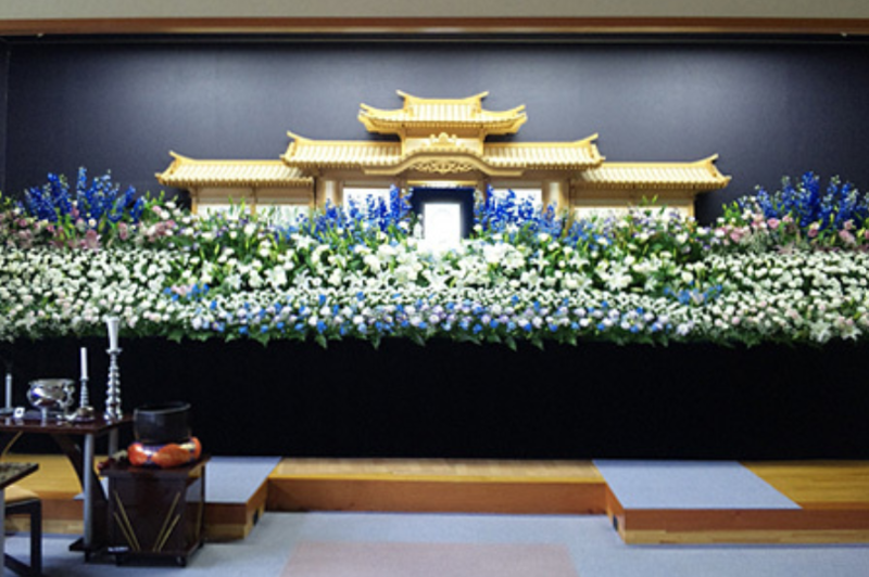 つくば市民斎場 花祭壇