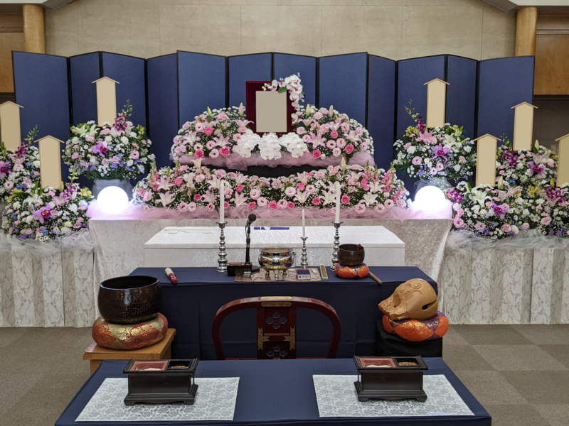 お花にこだわったお葬式
