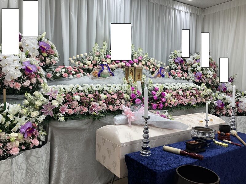 一般葬　花祭壇