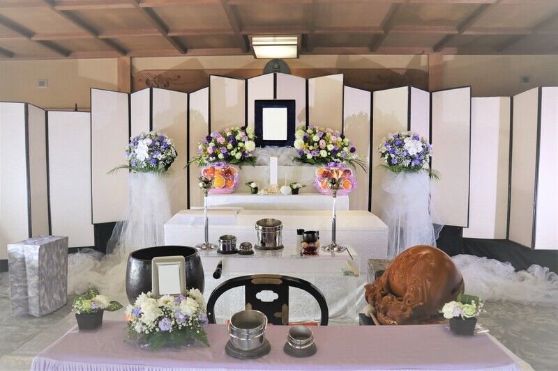 プラン42の生花祭壇事例