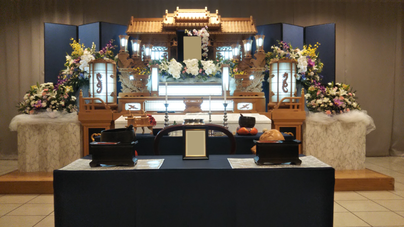 家族葬（白木祭壇）