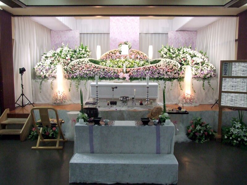 オーダーメイド花祭壇施行実例