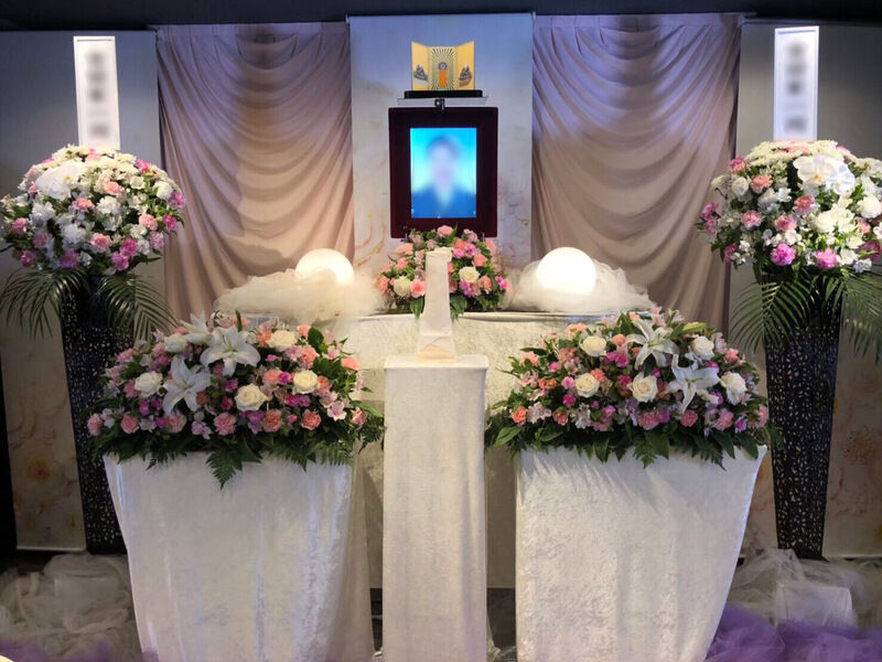 花祭壇　横浜北部斎場