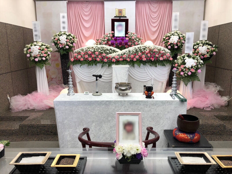 花祭壇　横浜北部斎場2