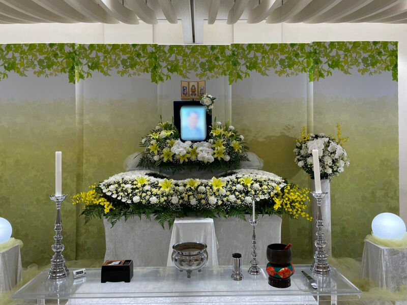 花祭壇　久保山斎場2