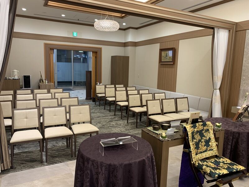 桐ケ谷斎場 雪の間⑤（式場）