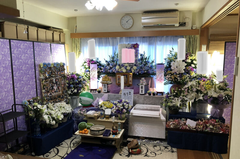 春日部市　自宅　家族葬
