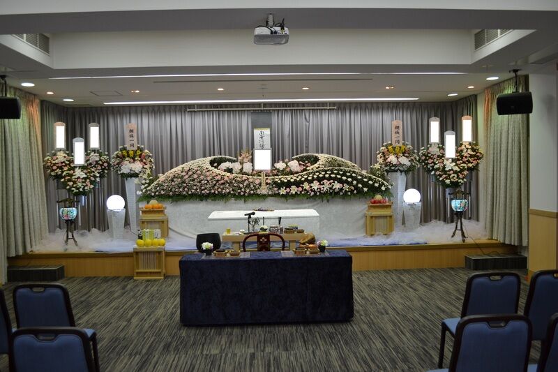 寺院会館でのお式