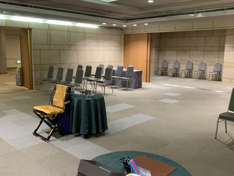 北区セレモニーホール（式場内）