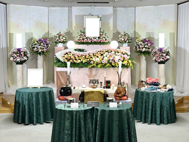 舟渡斎場（祭壇）