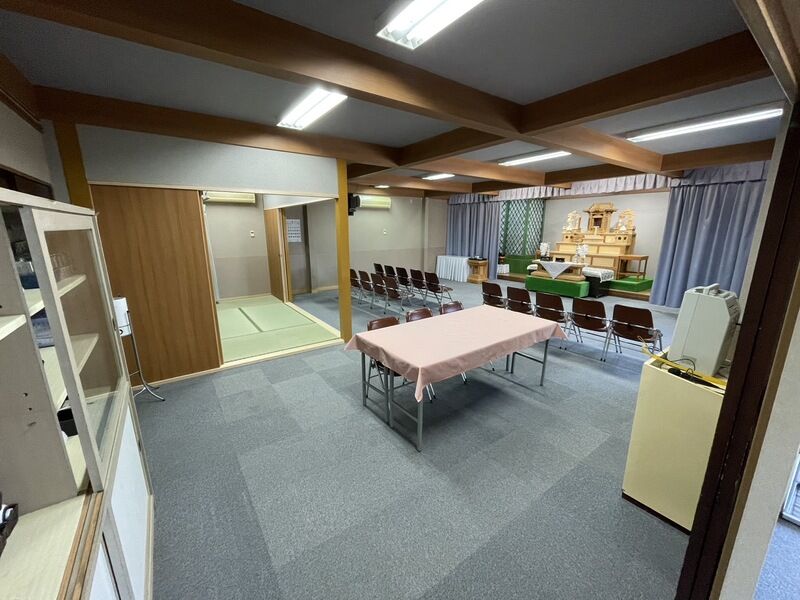 家族葬ホール　空