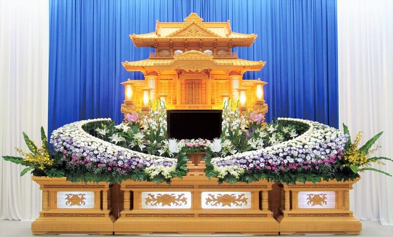 大ホール祭壇例