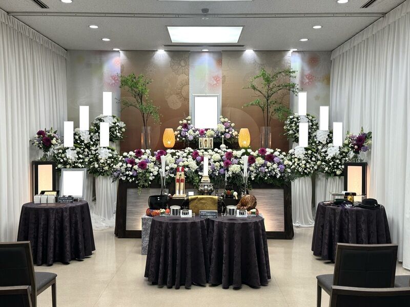 落合斎場（実例）