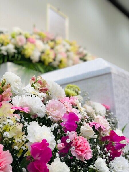 お花の祭壇1