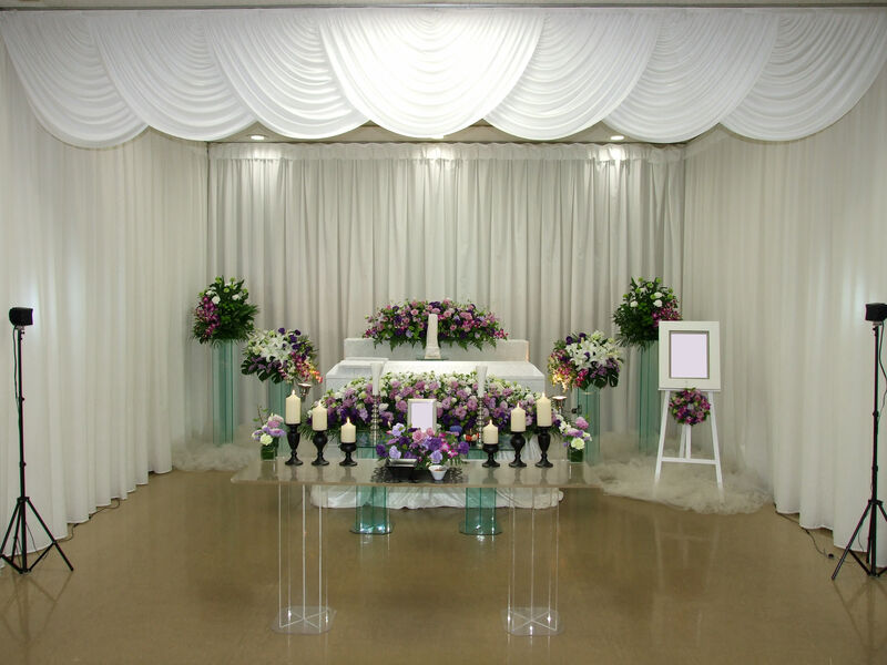 荒川区　町屋斎場　雪の間