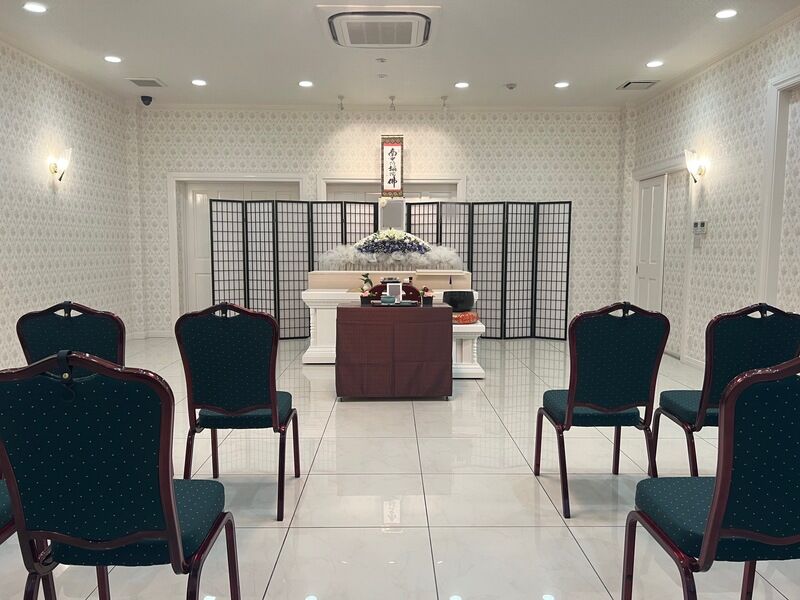 一階　家族葬　小ホール