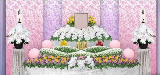 葬儀プラン生花祭壇