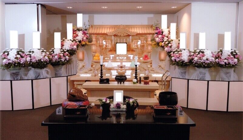 白木祭壇