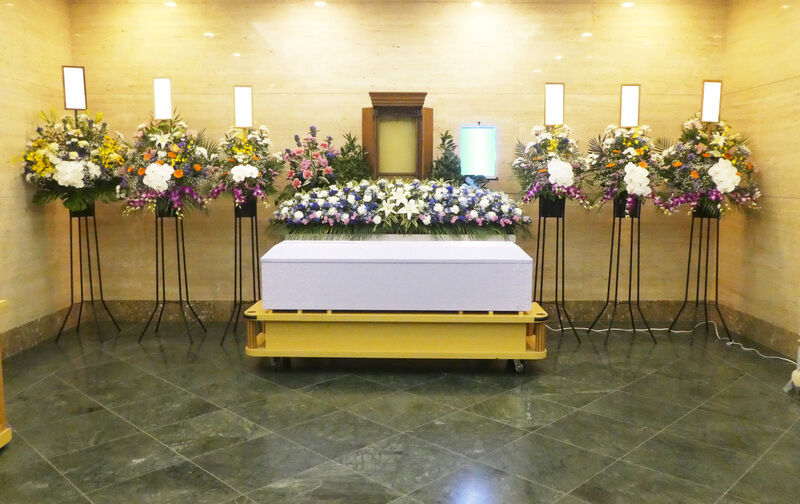 箕面聖苑での友人葬　一日葬30