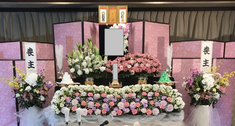 葬儀事例：所沢市斎場　家族葬（１日葬）