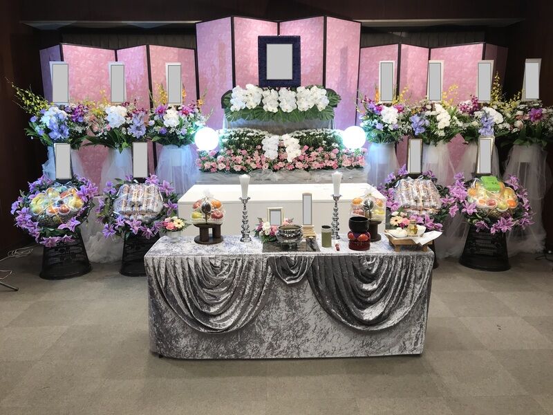 葬儀事例：所沢市斎場　家族葬（２日葬）