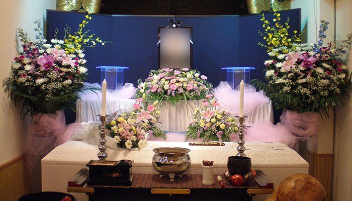 生花祭壇④