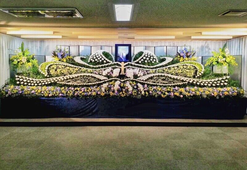 社葬　デザイン花祭壇