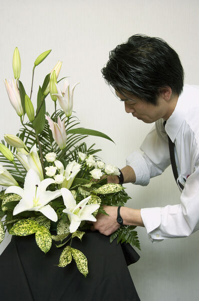 生花作成作業