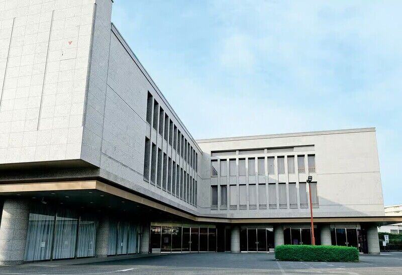 落合斎場　外観