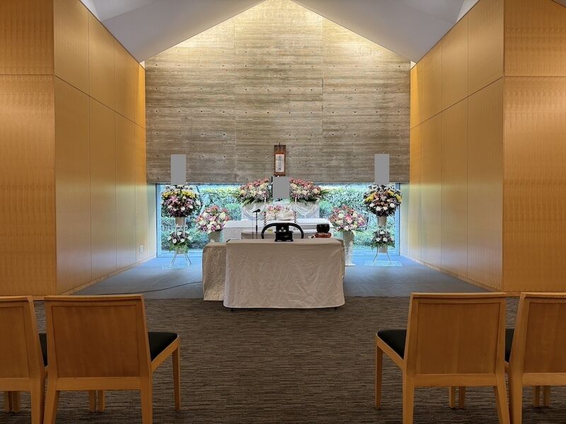 広島市安佐南区　西風館で家族葬二日プランB（広島自宅葬儀社）