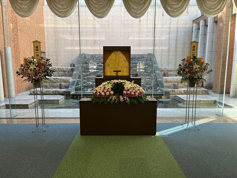 静香苑にて一日葬