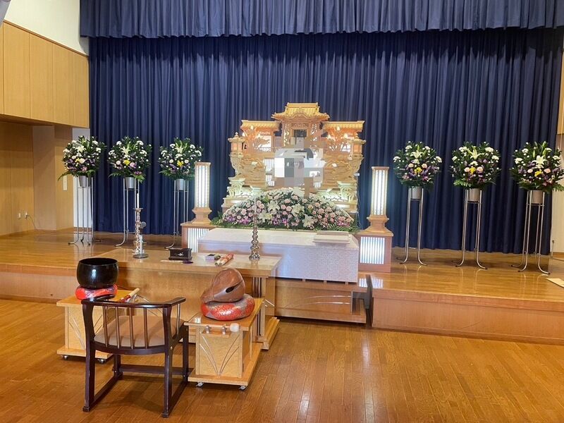 野菊の里斎場にて一日葬