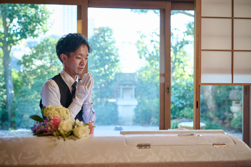 納棺の儀　中野区の葬儀社　株式会社セレモニー