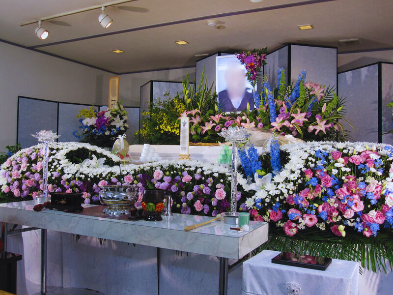 色んな花を入れて