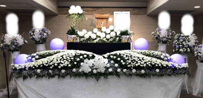 家族葬　神式祭壇　