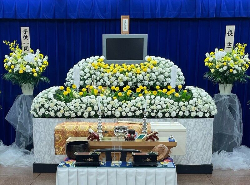生花祭壇