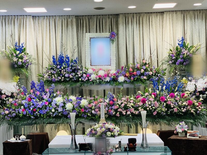 色んな花を入れて