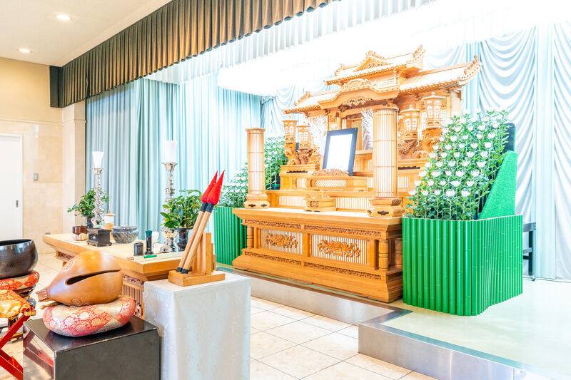 ベルコ豊隆殿三ノ輪ホール式場内