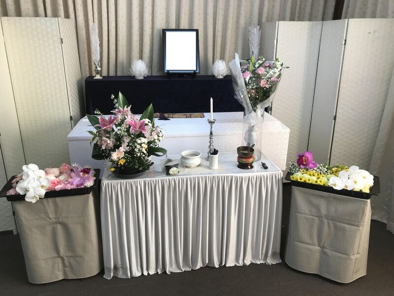 FP安置でのお別れ式