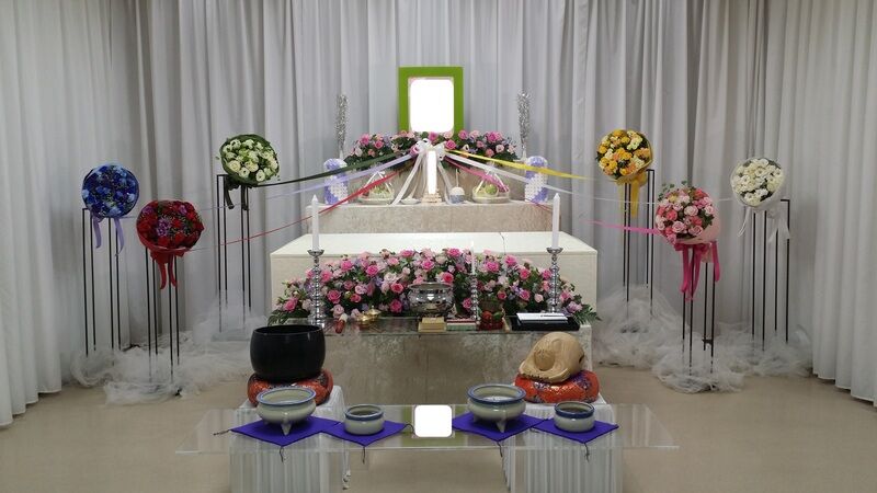 葬儀サポート府中協会 リボン・花束