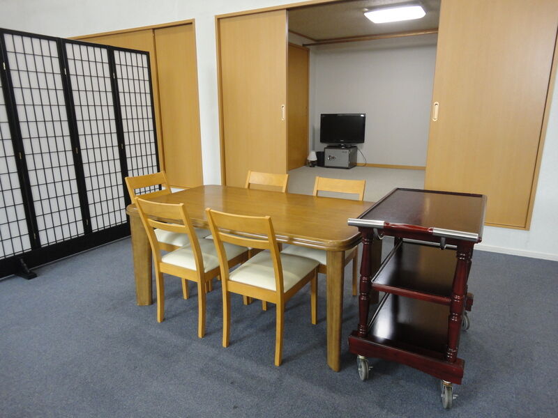 Aホール 1F 家族葬用セッティング①