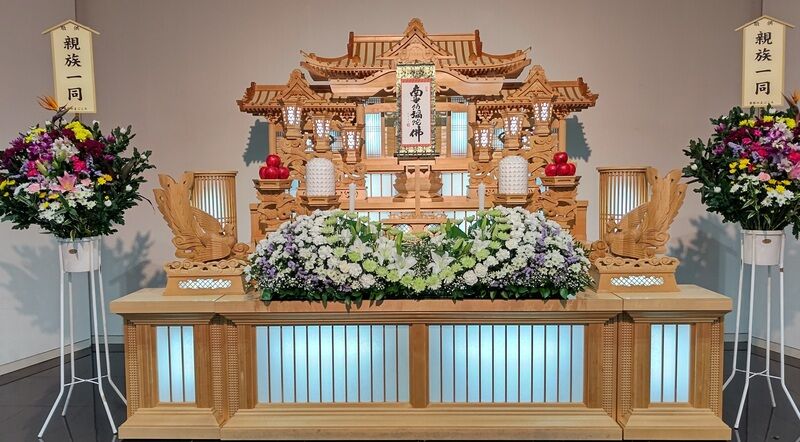 生花祭壇(税込33000円）イメージ1