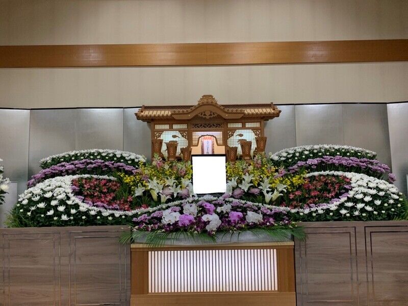 花祭壇　大津聖苑